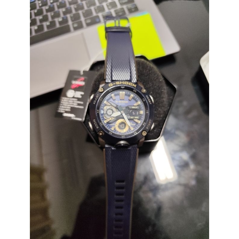 G-SHOCK GA-2000-2ADR BIRU SECOND 95% mulus
