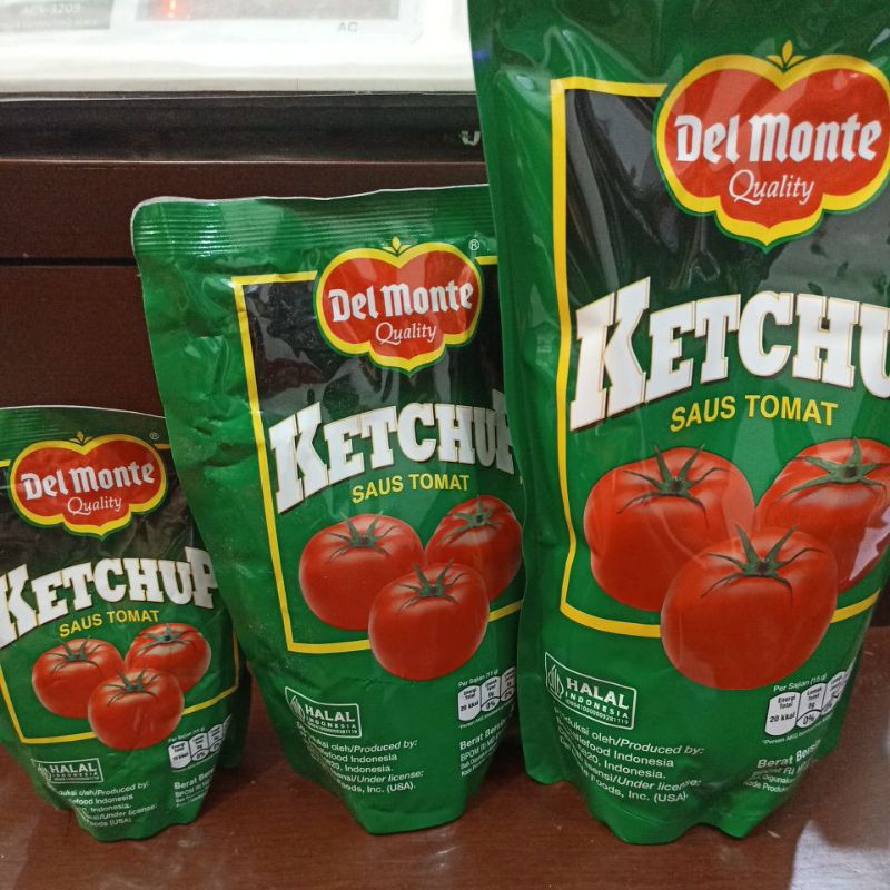 

Delmonte Saus Tomat 200gr, 500gr, 1kg