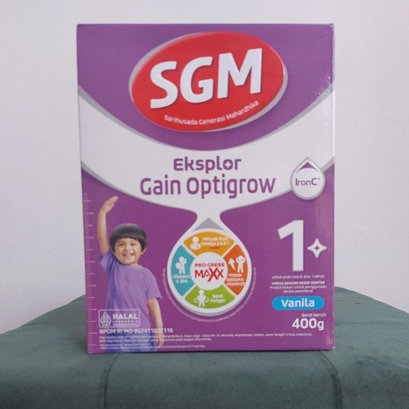 SGM EKSPLOR GAIN OPTIGROW 400 GRAM