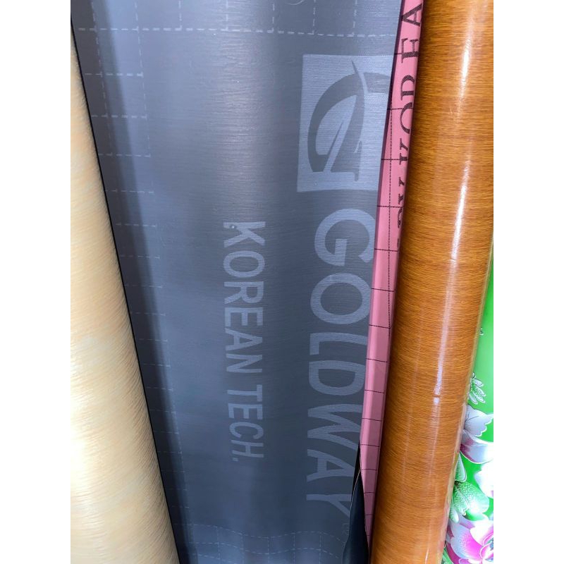 Karpet Lantai Gold Way/Karpet lantai Vinyl Lantai Motif Kayu.