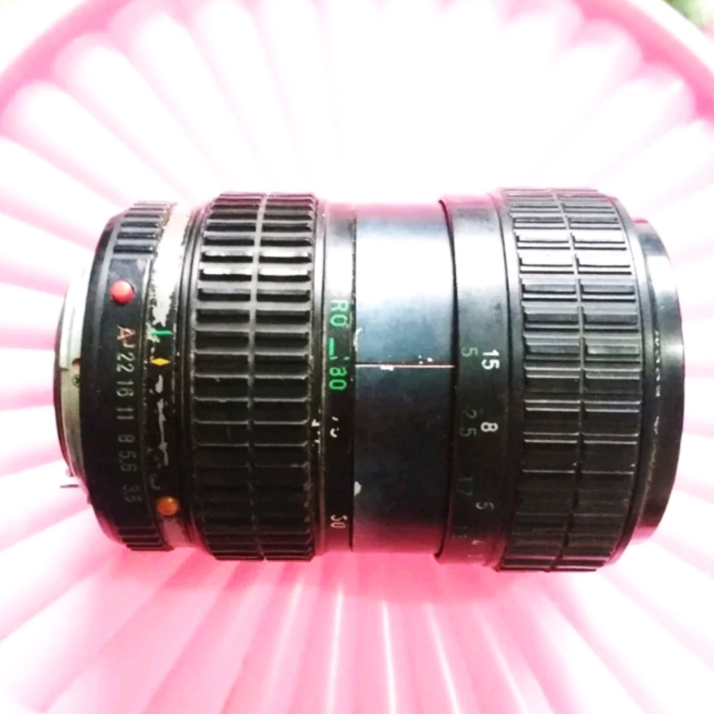 lensa zoom pentax A 28-80 f3.5