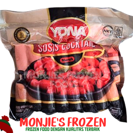 YONA Sosis Cocktail Merah 450gr - Sausage Cocktail
