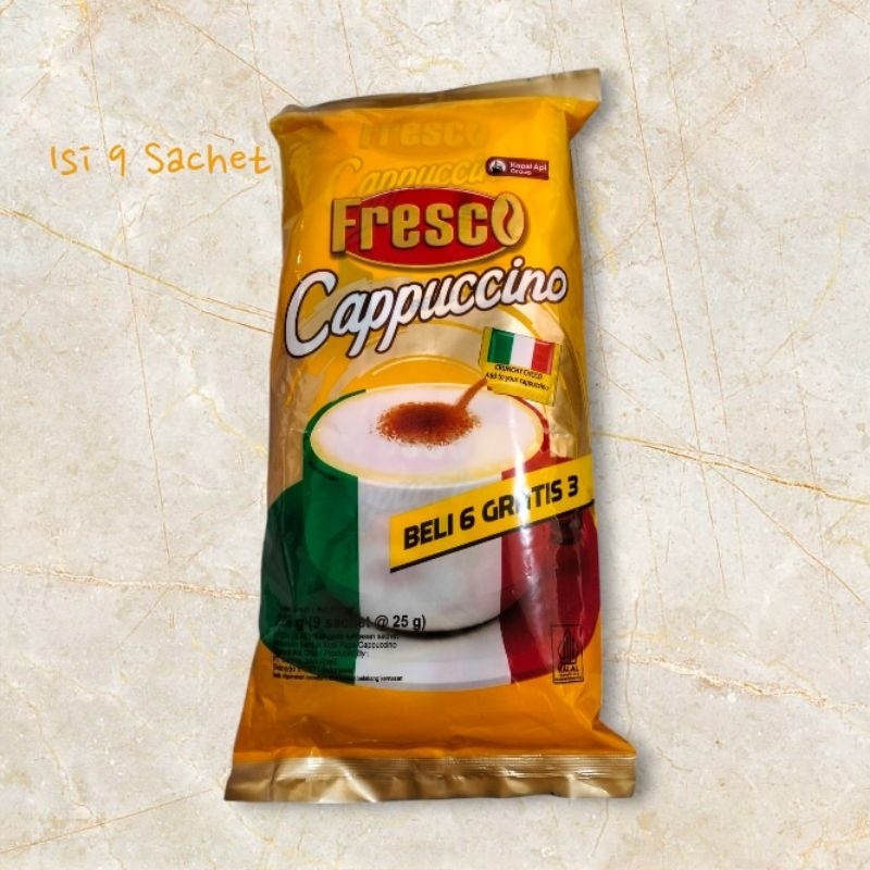 

Fresco Cappucinno @ 9 sachet x 25 gr