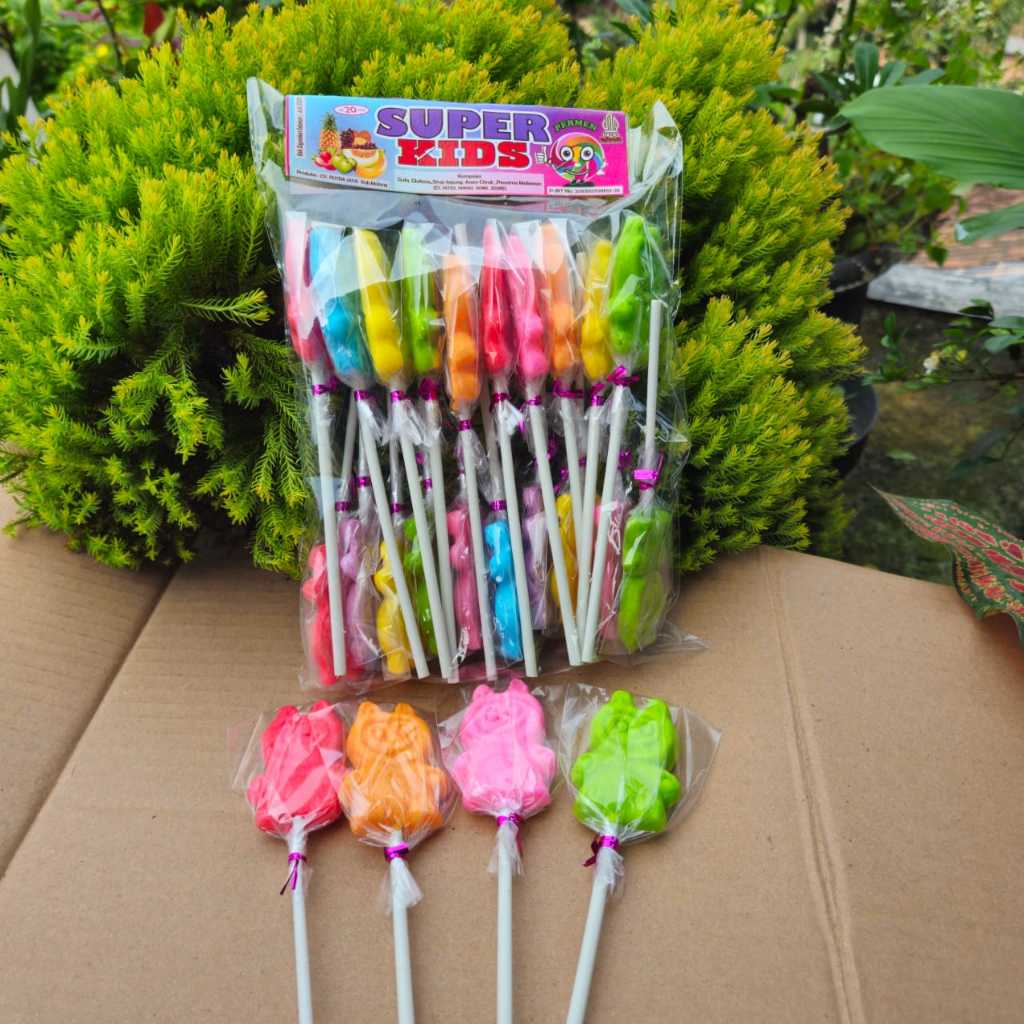 

PERMEN LOLIPOP LABUBU WARNA WARNI SUPER KIDS ISI 20 (Langsung dari pabriknya). Cek deskripsi yaa