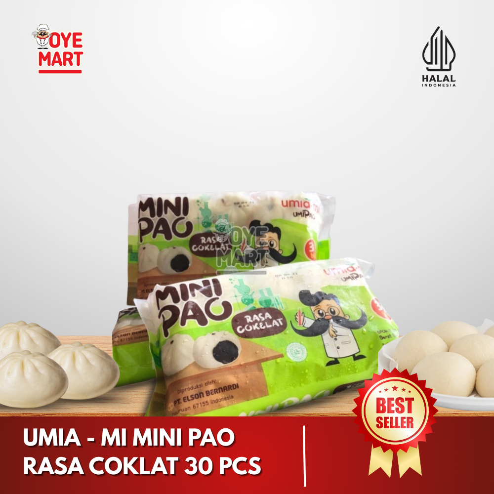 

UMIAMI UMIPAO MINIPAO RASA COKELAT 480GR ISI 30