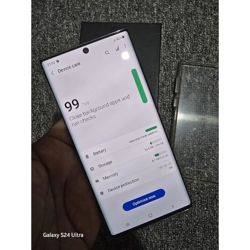 SAMSUNG NOTE 10 inter permanen single sim 12/256