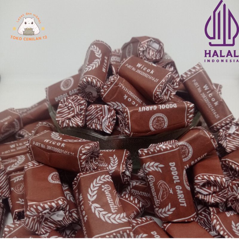 

DODOL GARUT RASA WIJEN COKLAT ( WICOK ) CEMILAN MANIS LEGIT
