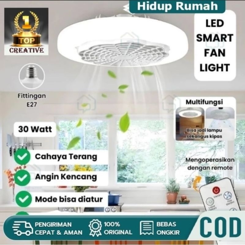 kipas lampu gantung lampu kipas viral