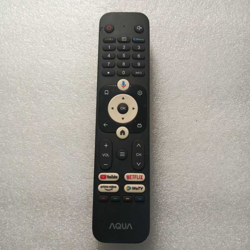 REMOTE AQUA SMART TV LE43AQT6700FG ORIGINAL AQUA