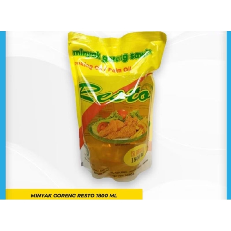 

Minyak goreng Resto 1800 ml