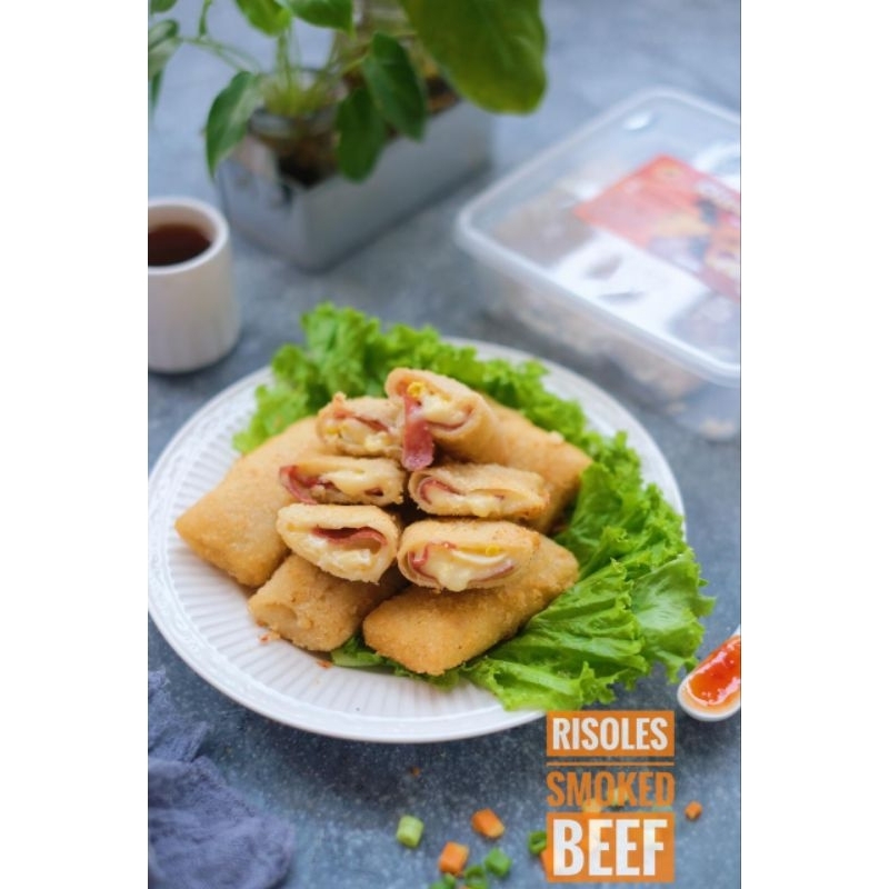 

Frozen Risoles SmokeBeef Premium isi 8