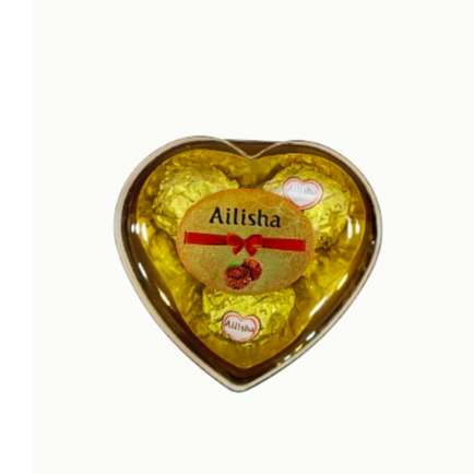 

Coklat ailisha waferball love isi 3pcs - waferball golden chocolate - valentine choco -peanut choco ball