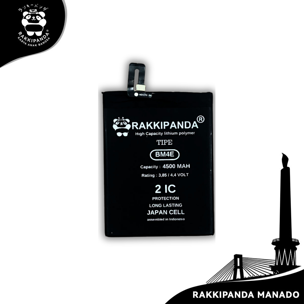 RakkiPanda Baterai HP BM4E Pocophone F1