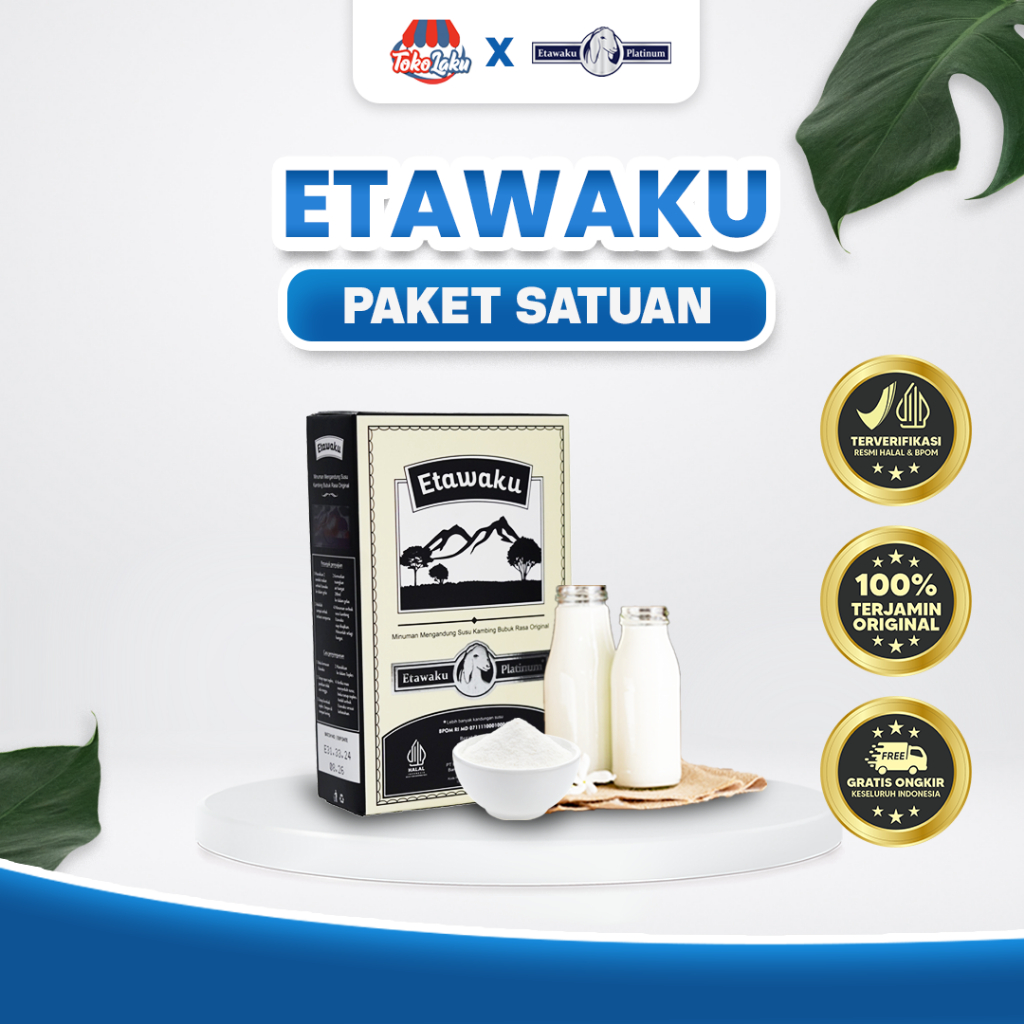 

Etawaku Platinum Original - Susu Kambing Kesehatan Pernafasan & Atasi Sesak Napas 200gr Toko_laku.id
