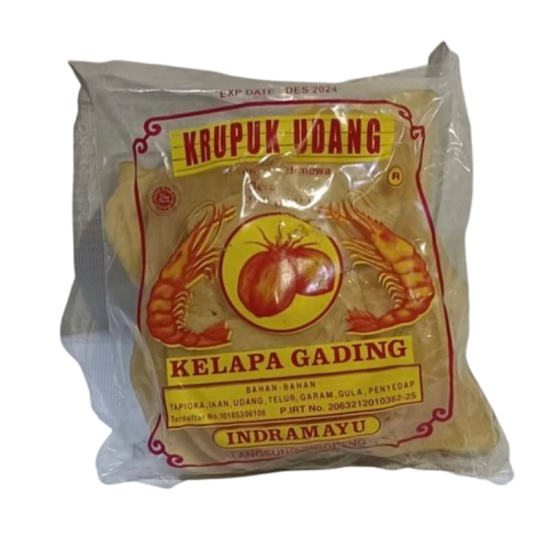 Kerupuk Udang Indramayu Cap Kelapa Gading  [1pcs/250gr]