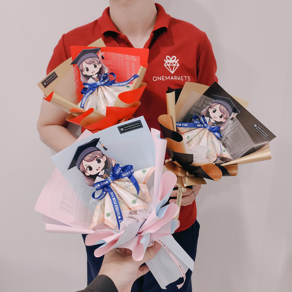 

Princess Buket Bunga Wisuda - Bunga Matahari - Kado Guru Murah - Hadiah Graduation HW022