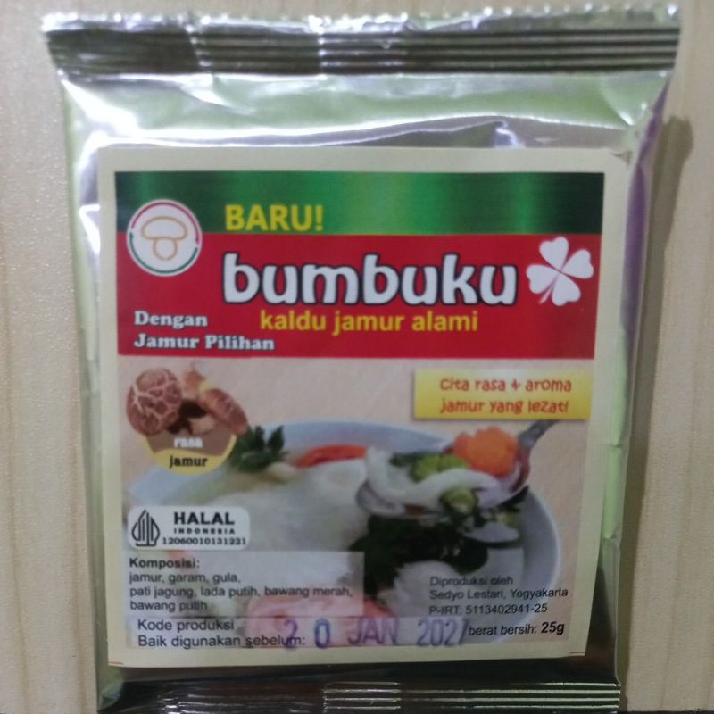 

Bumbuku kaldu jamur premium