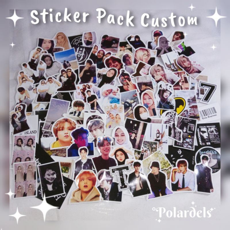 

STICKER PACK CUSTOM/10 pcs/by °Polardels