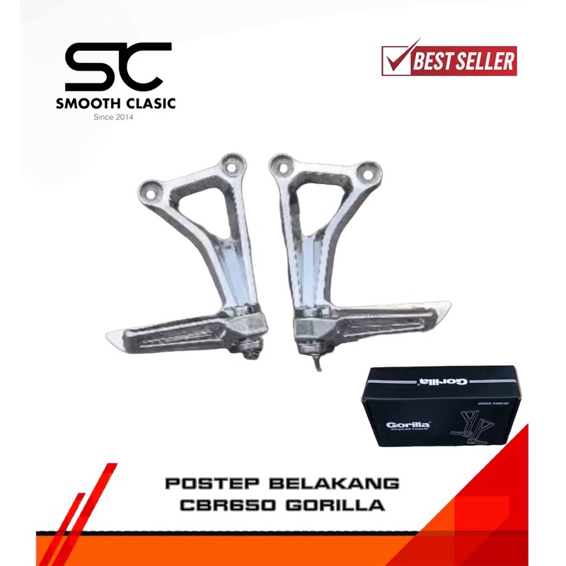 Postep footstep step cbr650 cbr 650 import gorilla kualitas terbaik