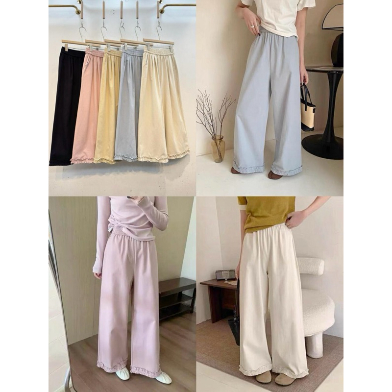 Celana kulot 8008 import premium