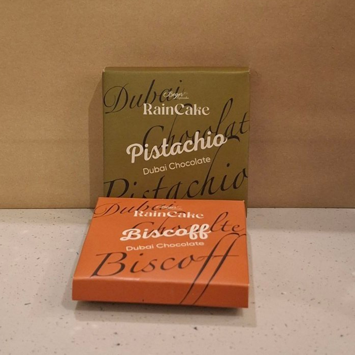 

Bogor Raincake - Bundling 2pcs Dubai Pistachio Chocolate & Biscoff Reg 47gr