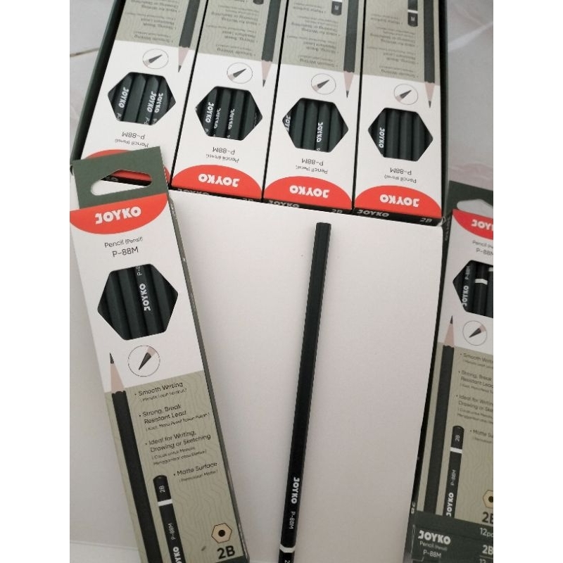 

(12 PCS / 1 PACK) PENSIL / PENCIL 2B JOYKO P-88M