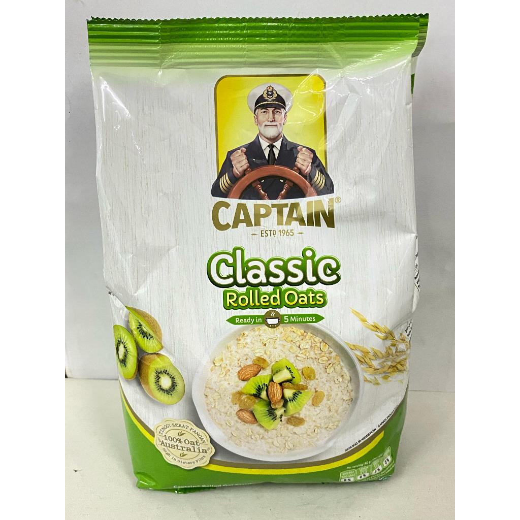

CAPTAIN OAT CLASSIC ROLLED OATS 800GR