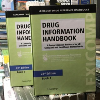 Satu paket Drug Information Handbook Edisi 22