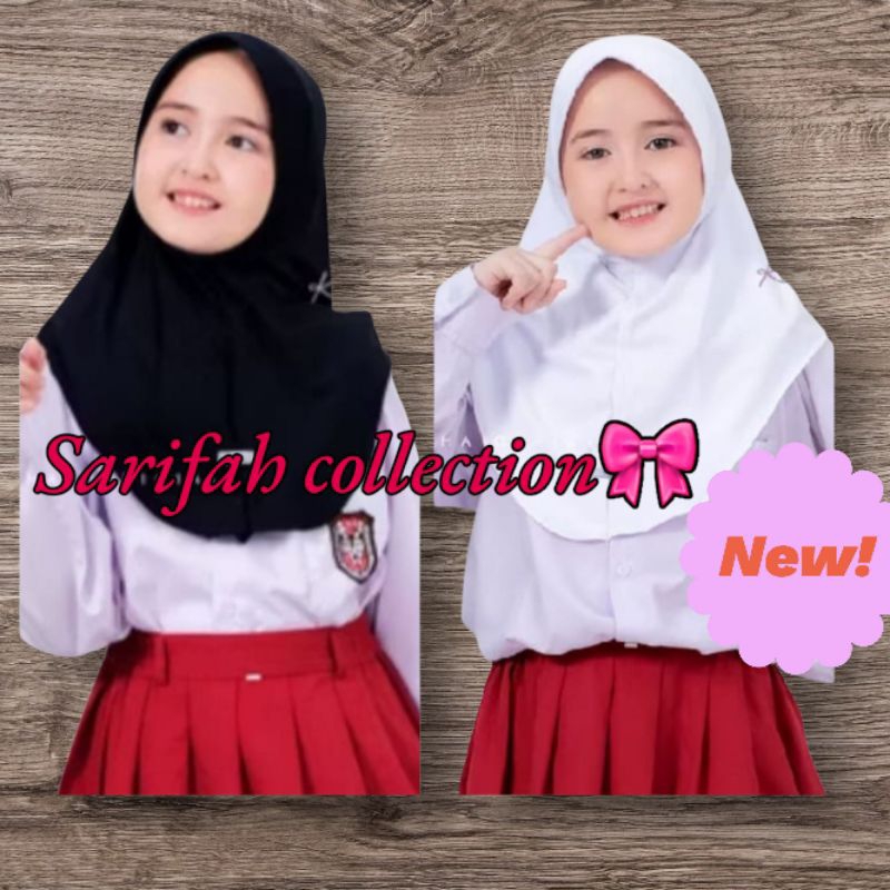 Hijab bergo instan/hijab anak sekolah/hijab jersey