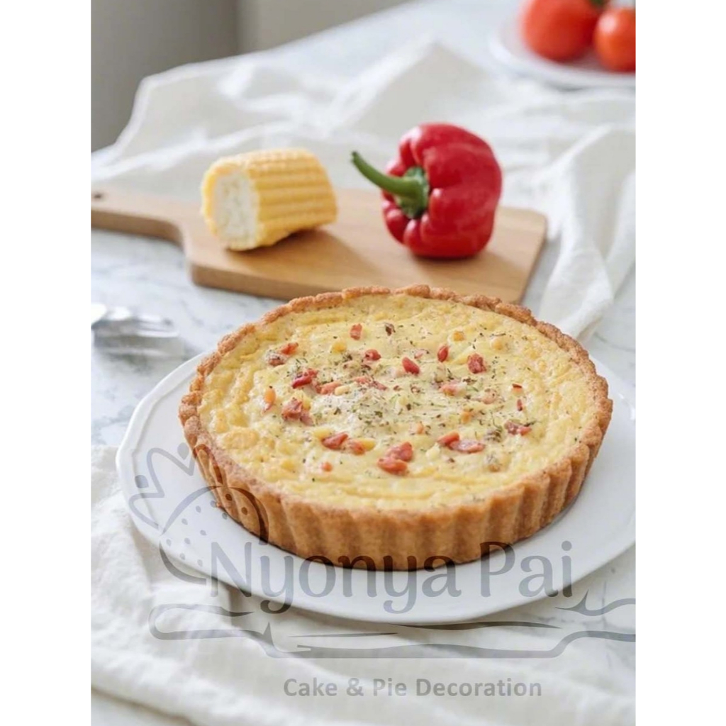 

Savory Pie/Quiche Tuna Corn Spicy