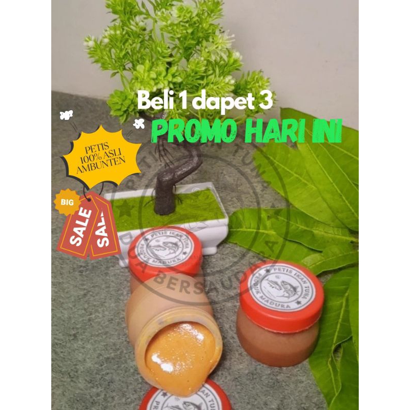 

PETIS IKAN TUNA PRODUK AMBUNTEN ✨ ASLI MADURA ✨ BELI 1 DAPET 3✨ COD
