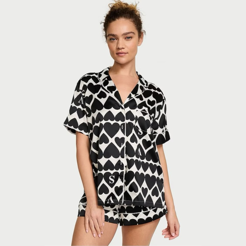 VICTORIA SECRET VS Pajamas Silk Satin et 3