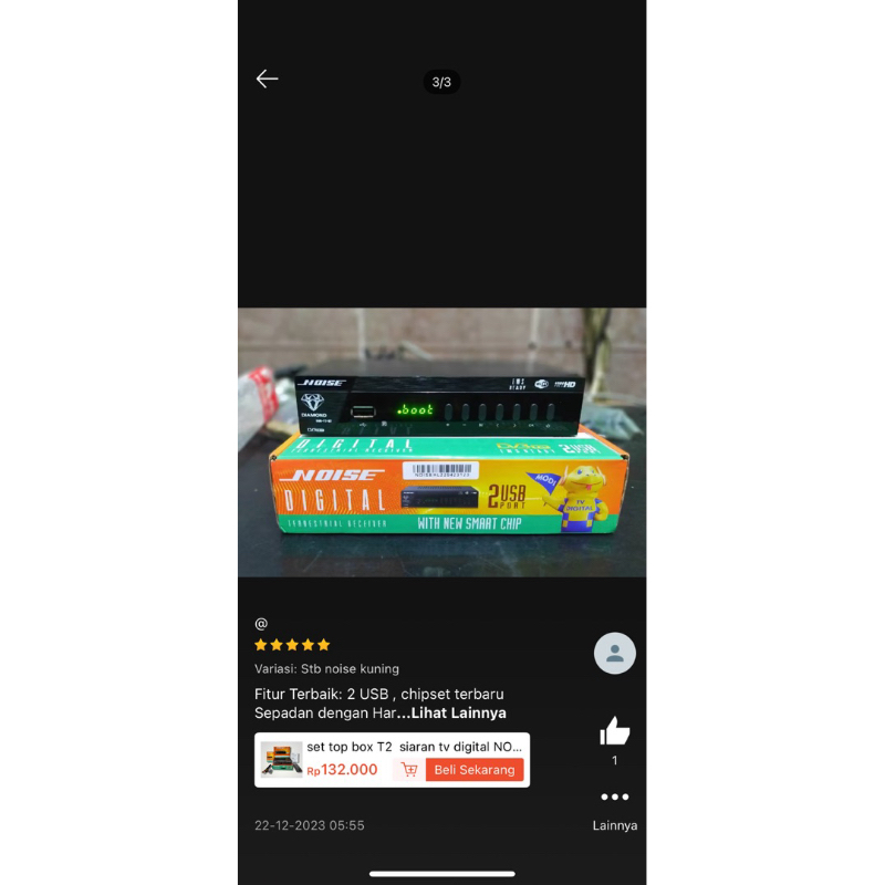 SET TOP BOX NOISE / STB NOISE