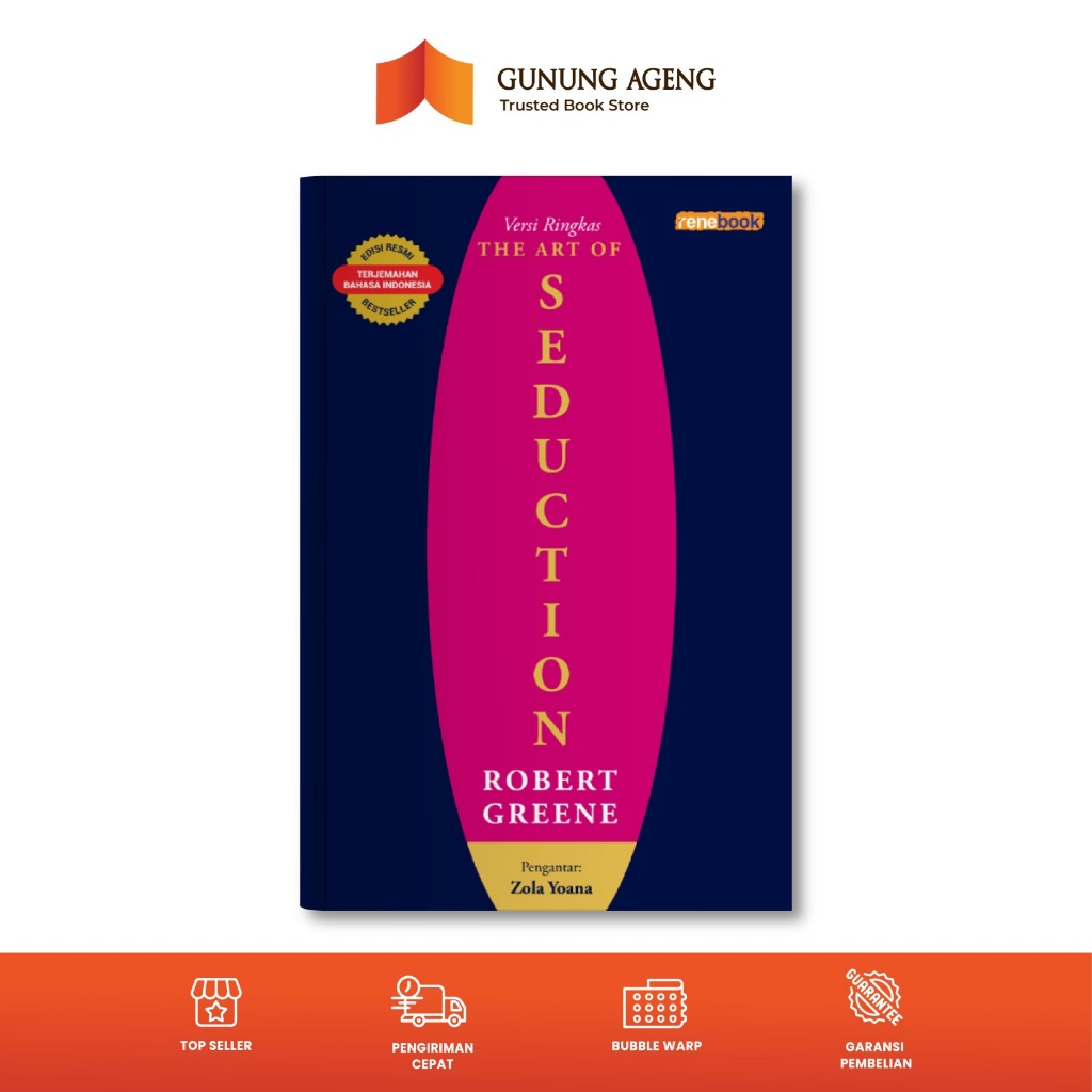 Gunung Ageng - Renebook - Versi Ringkas The Art of Seduction - Robert Greene - Buku Terjemahan