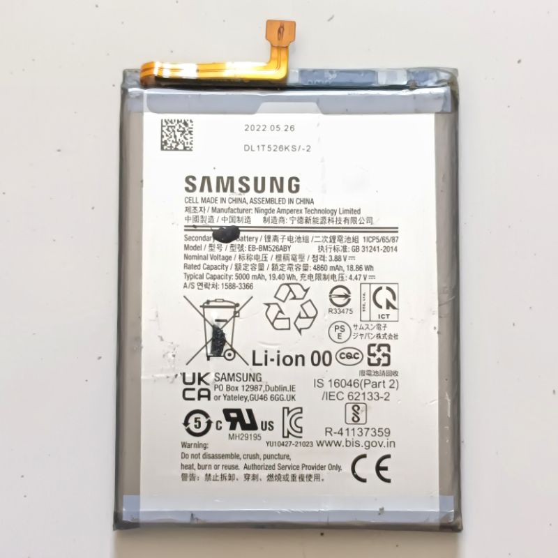 BATRE BATERAI BATERY SAMSUNG M52 / A23 ORIGINAL COPOTAN