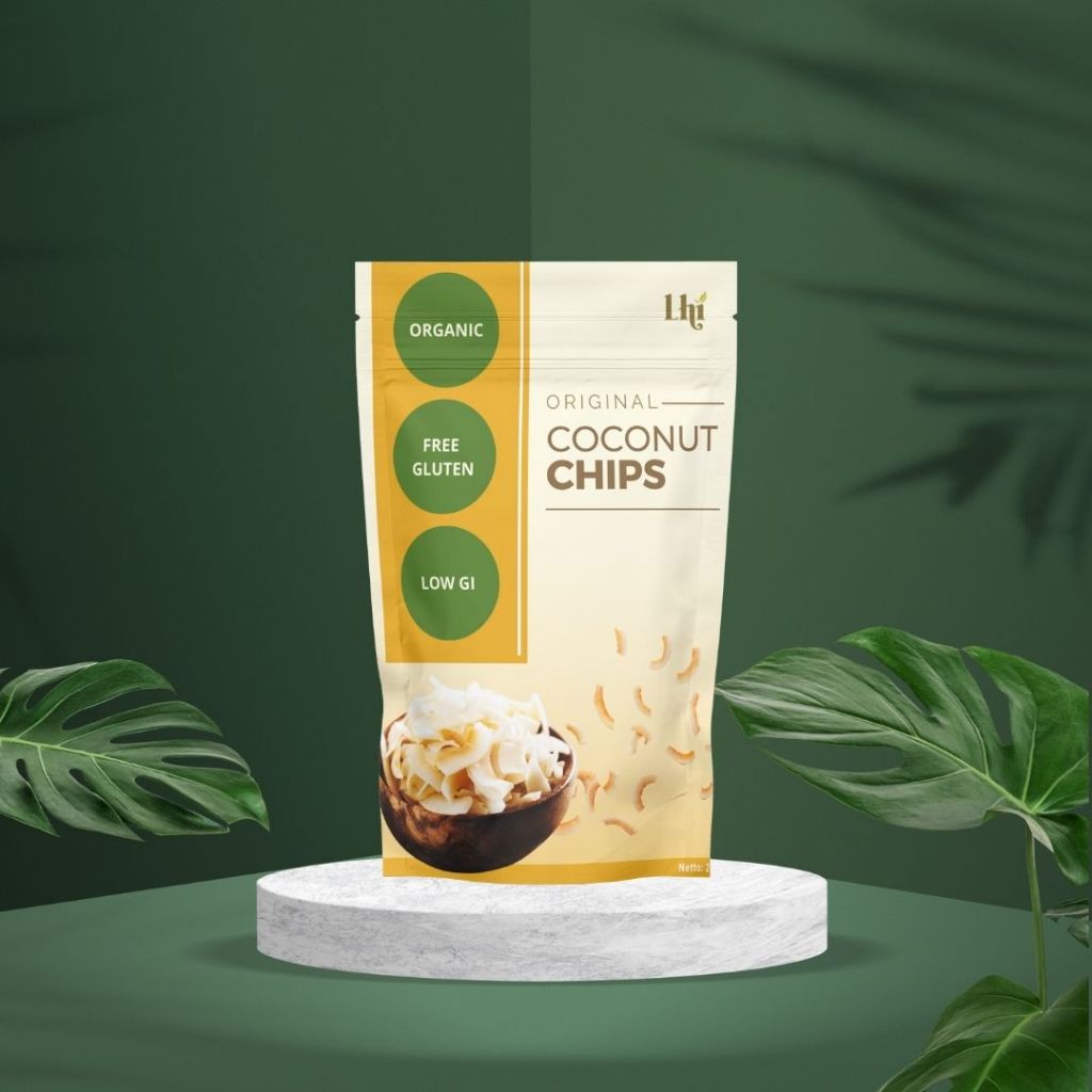 

Lhicoco - Organic Original Coconut Chip / Keripik Kelapa Organik Original 250 Gram