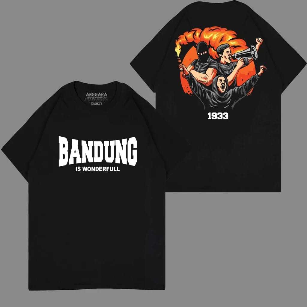 Kaos Persib - Bandung Is Wonderful/Kaos Ultras Persib/Kaos Hooligan/Kaos Bobotoh