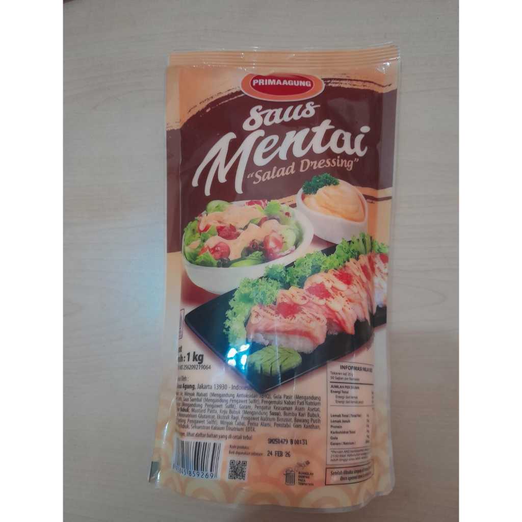 

Saus Mentai Prima Agung 500g Hh Quality Halal