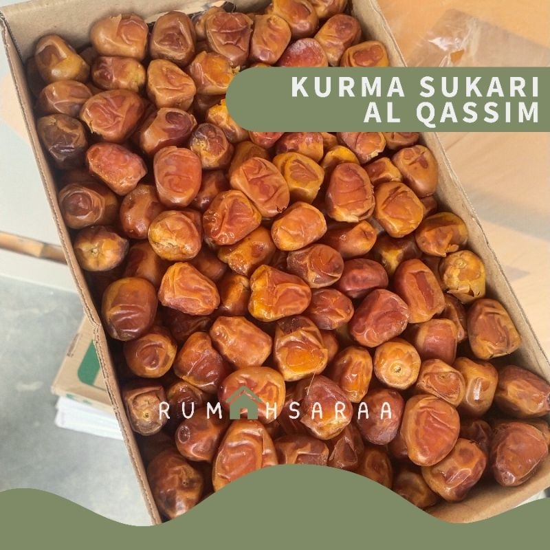 

Kurma Sukari Al Qassim 3kg | Sukari Basah Alqassim Premium
