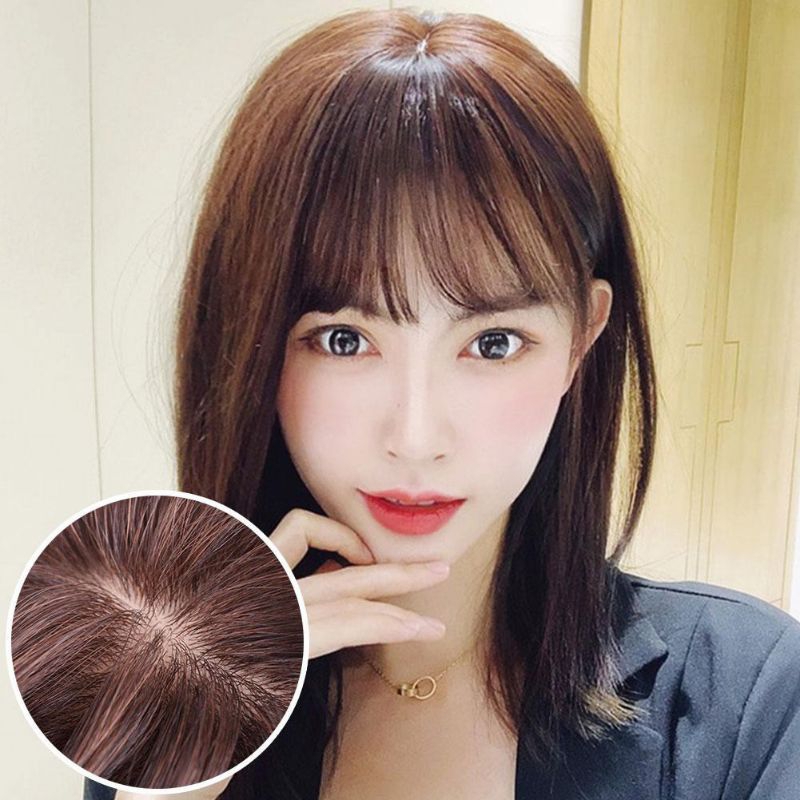 WIG TOUPEE WANITA PONY / PENAMBAH VOLUME / PENUTUP UBAN