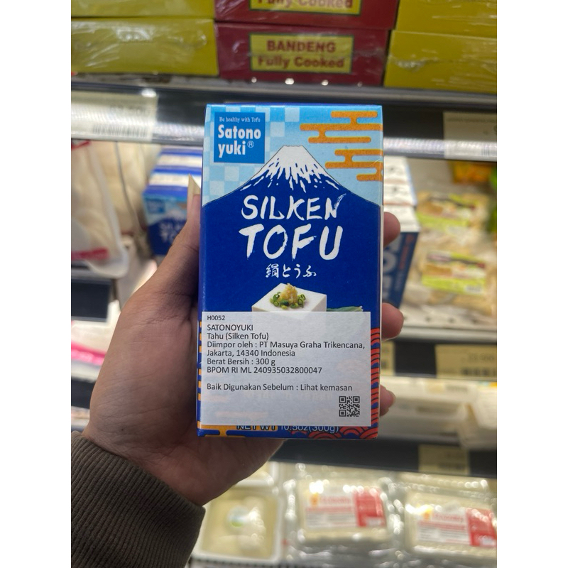 

Satono yuki silken tofu fresh 300gram
