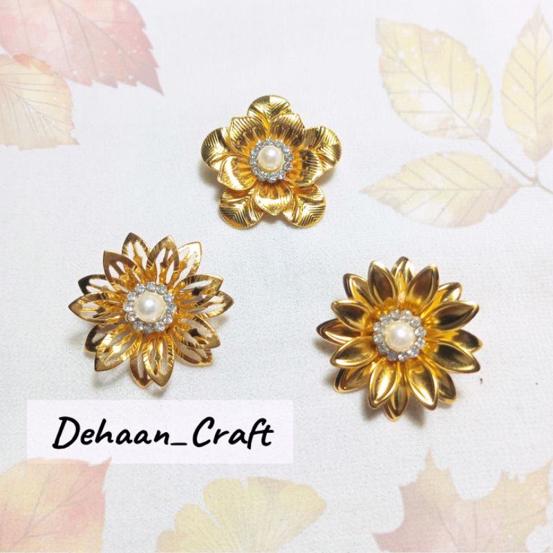Bros Kebaya Bunga Emas, Bros Tari Emas, Bros Cantik Kebaya