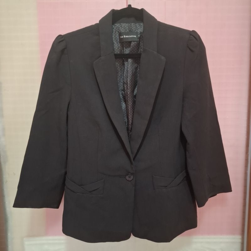 PRELOVED Jas Hitam Blazer The Executive