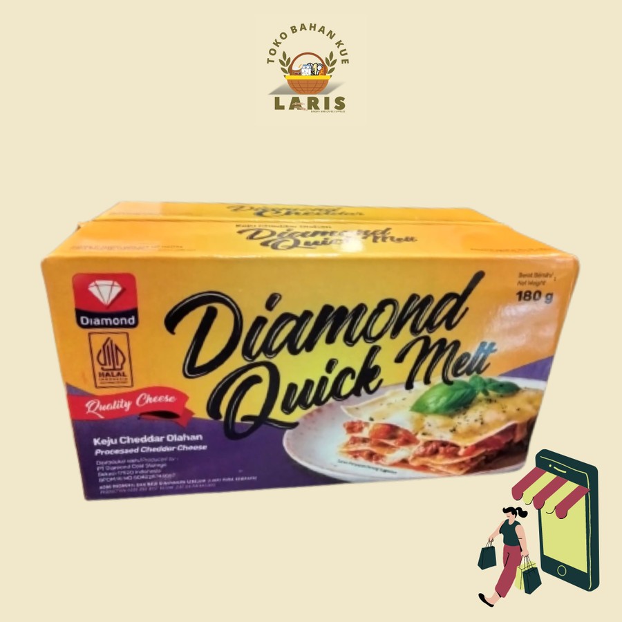 

DIAMOND QUICK MELT 180 GRAM