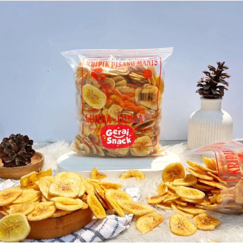 

Keripik Pisang Kepok Lumba Lumba Oleh2 Khas Malang