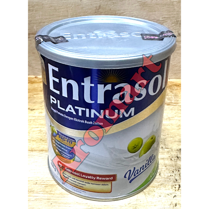 

Entrasol Platinum rasa Vanilla - 400gr (Harga belum termasuk bubble wrap ya!)