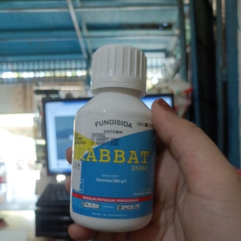 Rabbat fungisida 250 cs 100 ml kakao padi