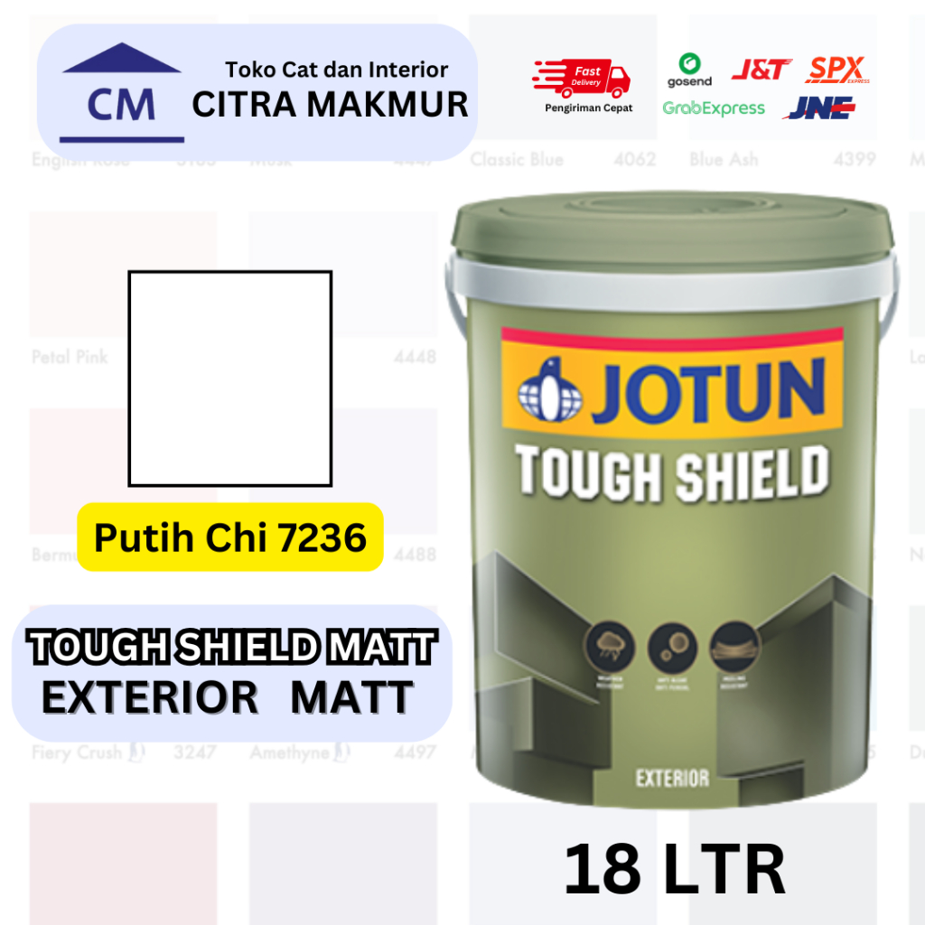 JOTUN TOUGH SHIELD Matt | Putih CHI (7236) - 18 Ltr