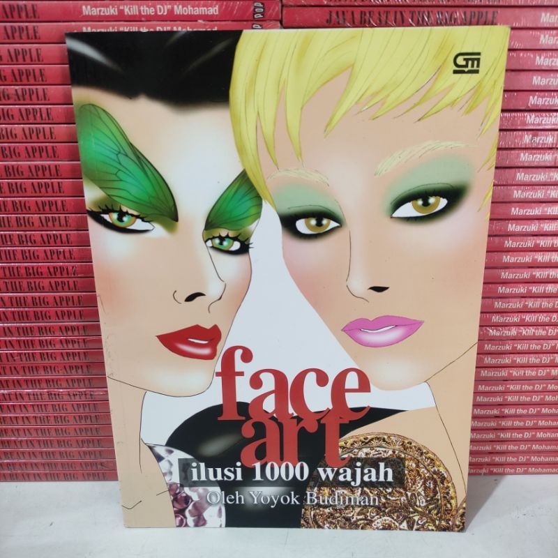 Buku Murah - Buku Face Art Ilusi 1000 Wajah