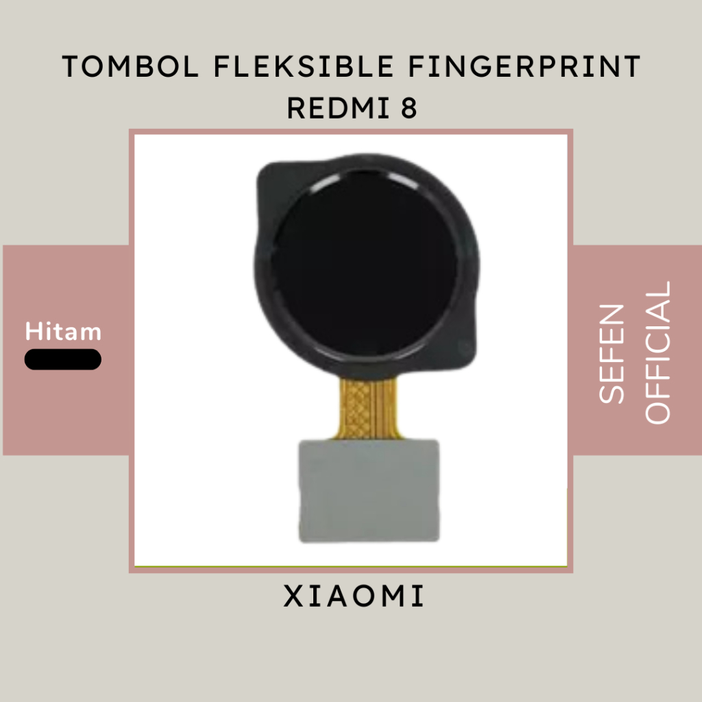FLEXIBLE FINGERPRINT SIDIK JARI REDMI 8